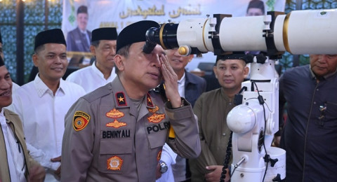 Wakapolda Jambi Hadiri Rukyatul Hilal